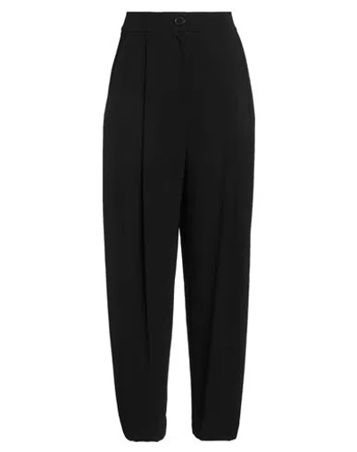 Armani Exchange Woman Pants Black Size 6 Polyester