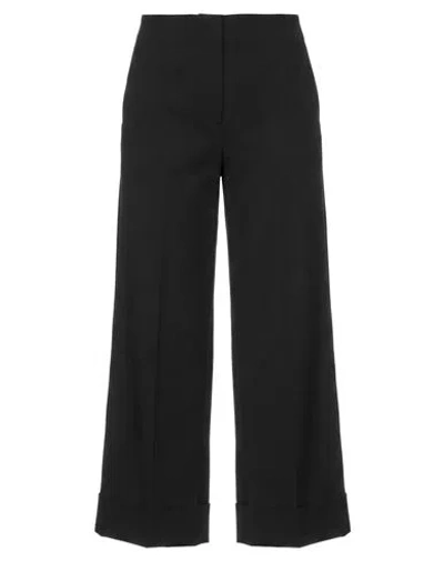 Armani Exchange Woman Pants Black Size 8 Polyester, Viscose, Wool, Elastane