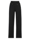 Armani Exchange Woman Pants Black Size L Cotton, Polyester, Elastane