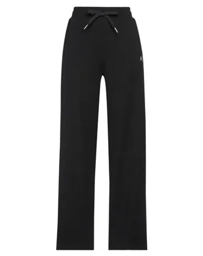 Armani Exchange Woman Pants Black Size L Cotton, Polyester, Elastane