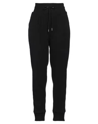 Armani Exchange Woman Pants Black Size L Cotton, Polyester, Elastane