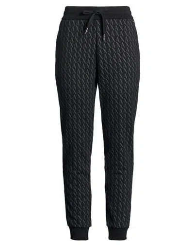 Armani Exchange Woman Pants Black Size M Cotton, Polyester