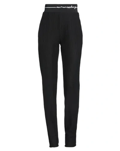 Armani Exchange Woman Pants Black Size M Polyester, Cotton