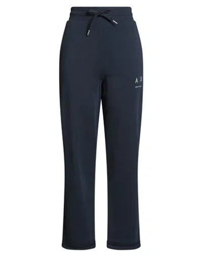 Armani Exchange Woman Pants Blue Size M Cotton