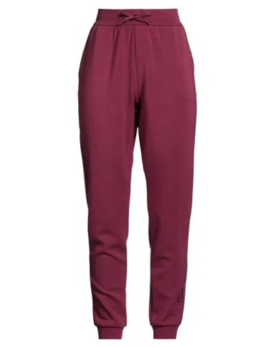 Armani Exchange Woman Pants Burgundy Size Xs Viscose, Polyester, Elastane In Red