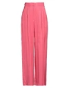Armani Exchange Woman Pants Coral Size 10 Viscose In Red