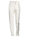 Armani Exchange Woman Pants Cream Size Xs Cotton, Polyester, Elastane In White