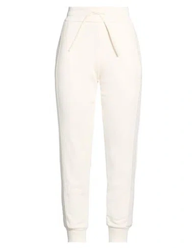 Armani Exchange Woman Pants Cream Size Xs Cotton In White