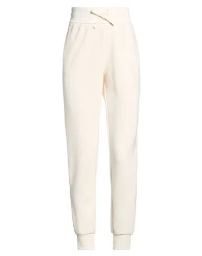 Armani Exchange Woman Pants Cream Size Xs Polyester, Viscose, Elastane In Pink