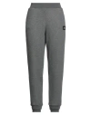 Armani Exchange Woman Pants Grey Size L Cotton, Elastane In Gray