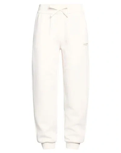 Armani Exchange Woman Pants Ivory Size S Cotton, Polyester In White