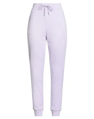 Armani Exchange Woman Pants Lilac Size L Cotton In Purple