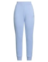 Armani Exchange Woman Pants Lilac Size L Cotton, Polyester, Elastane In Blue