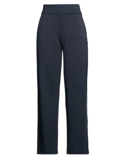 Armani Exchange Woman Pants Midnight Blue Size S Polyester, Viscose, Elastane In Black