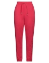 Armani Exchange Woman Pants Red Size L Cotton, Polyester, Elastane