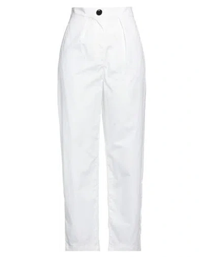 Armani Exchange Woman Pants White Size 10 Cotton
