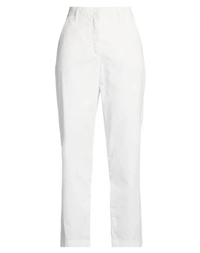 Armani Exchange Woman Pants White Size 10 Cotton