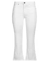 Armani Exchange Cropped Pants In White