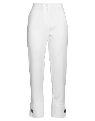 Armani Exchange Woman Pants White Size 6 Polyester
