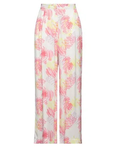 Armani Exchange Woman Pants White Size 8 Viscose