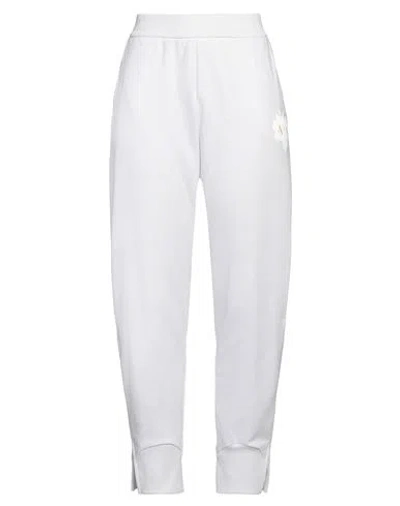 Armani Exchange Woman Pants White Size L Cotton