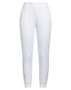 Armani Exchange Woman Pants White Size L Cotton
