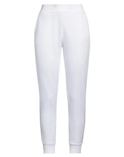 Armani Exchange Woman Pants White Size L Cotton