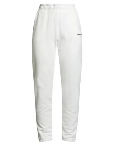 Armani Exchange Woman Pants White Size S Cotton