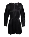 Armani Exchange Woman Playsuit Black Size 10 Viscose