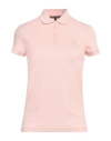 Armani Exchange Woman Polo Shirt Light Pink Size L Cotton