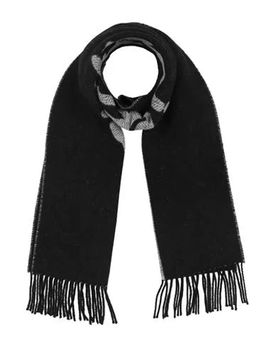 Armani Exchange Woman Scarf Black Size - Wool, Polyamide