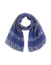Armani Exchange Woman Scarf Blue Size - Modal