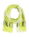 Armani Exchange Woman Scarf Lime Green Size - Polyester In Green