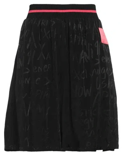 Armani Exchange Woman Shorts & Bermuda Shorts Black Size 2 Viscose, Elastane, Polyester
