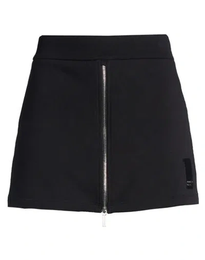 Armani Exchange Woman Shorts & Bermuda Shorts Black Size L Cotton In Blue