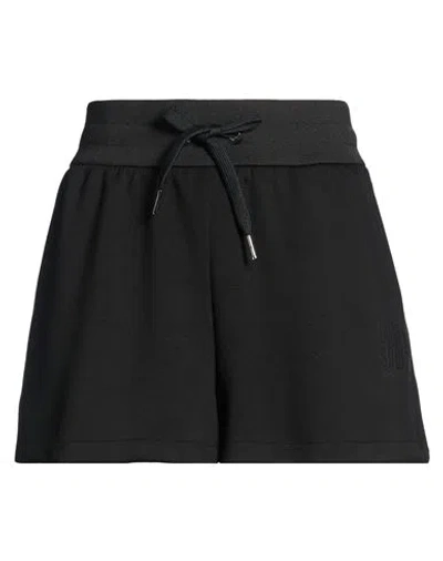 Armani Exchange Woman Shorts & Bermuda Shorts Black Size M Polyester, Viscose, Elastane