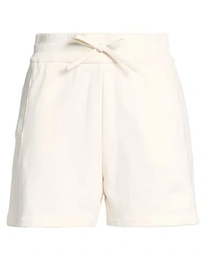 Armani Exchange Woman Shorts & Bermuda Shorts Cream Size M Cotton In Neutral