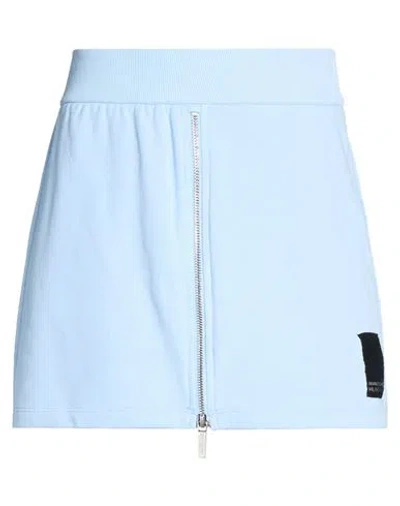 Armani Exchange Woman Shorts & Bermuda Shorts Sky Blue Size S Cotton