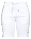 Armani Exchange Woman Shorts & Bermuda Shorts White Size L Cotton In White