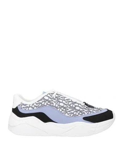 Armani Exchange Woman Sneakers Black Size 7 Polyamide, Elastane