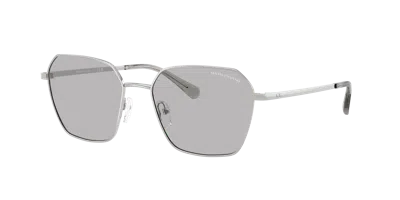 Armani Exchange Woman Sunglass Ax2062s In Gray