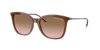 Armani Exchange Woman Sunglass Ax4151sf In Brown