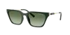 Armani Exchange Woman Sunglass Ax4158s In Gradient Green