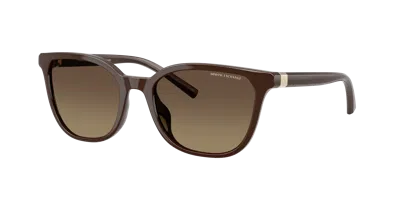 Armani Exchange Woman Sunglass Ax4168su In Red