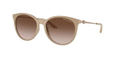 Armani Exchange Woman Sunglasses Ax4140s In Neutral