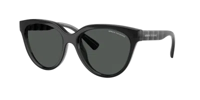 Armani Exchange Woman Sunglasses Ax4148su In Gray