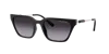 Armani Exchange Ax 4158s 81588g 55mm Womens Cat-eye Sunglasses In Gradient Grey