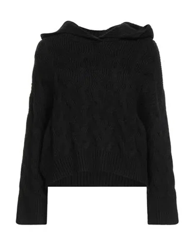 Armani Exchange Woman Sweater Black Size Xs Polyester, Acrylic, Wool
