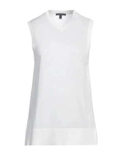 Armani Exchange Woman Sweater White Size L Acrylic, Lyocell, Linen