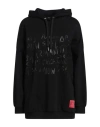 Armani Exchange Woman Sweatshirt Black Size M Cotton